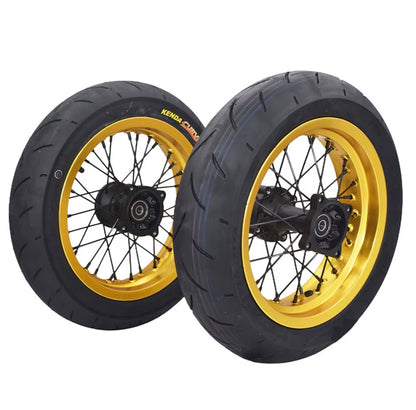 Etm Rtr supermoto wheel set