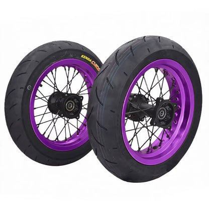 Supermoto wheel set for Heybike/strike/tasca