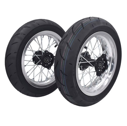 Razor supermoto wheel set
