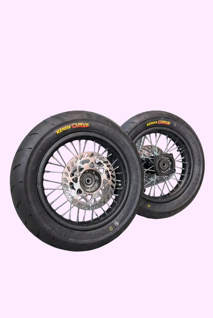 Razor supermoto wheel set